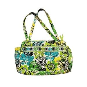 Vera Bradley Lime’s Up Shoulder Bag Rare Retired Pattern